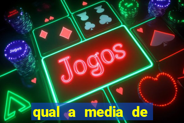 qual a media de escanteio por jogo